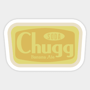 Chugg Soda - Banana Ale Sticker